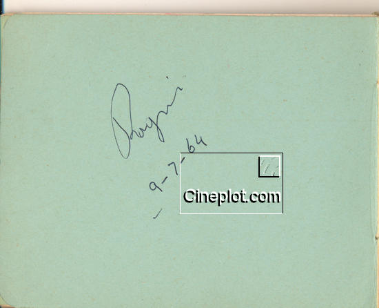 Raagni's Autograph