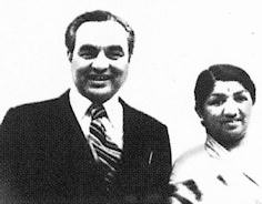 Mukesh with Lata Mangeshkar Mukesh with Lata Mangeshkar