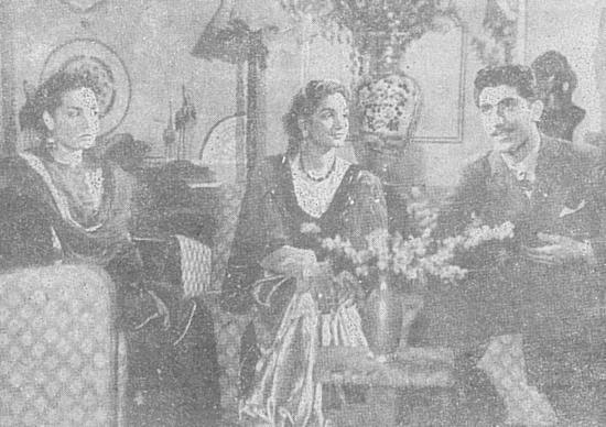 Teri Yaad (1948) Nasir Khan and Asha Posley played the lead in Pakistan's first feature film (1948). Produced by Deewan Sardari Lal, Teri Yaad was released on 2 September 1948 at a side theatre in Lahore. It was lacking in production quality and that along with the Quaid's death soon after contributed to its failure.